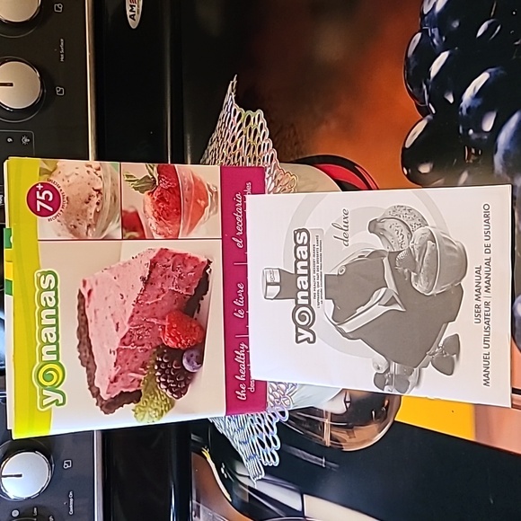 Yonanas DELUXE Soft Serve Dessert Maker with Expanded Recipe Book - Picture 12 of 16